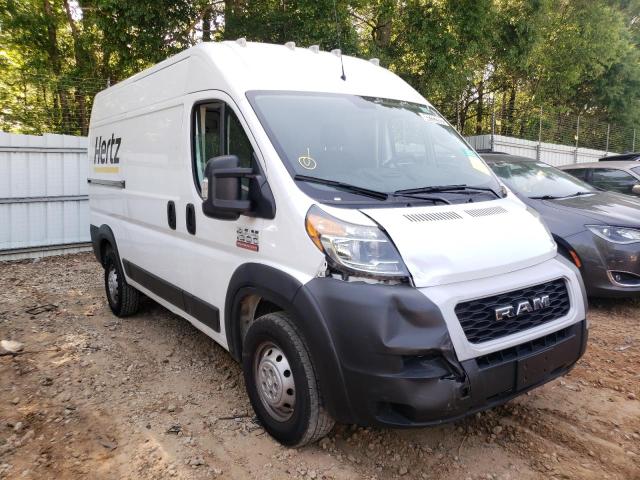 Salvage cars for sale from Copart Austell, GA: 2020 Dodge RAM Promaster