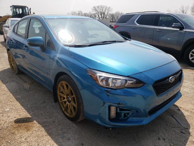 Salvage cars for sale from Copart Milwaukee, WI: 2017 Subaru Impreza SP