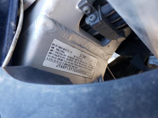 2006 YAMAHA FJR1300 JYARP15Y76A000034