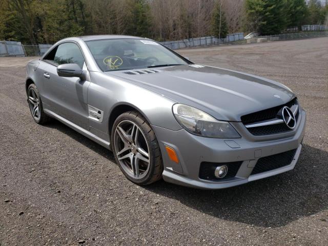 Salvage cars for sale from Copart Bowmanville, ON: 2009 Mercedes-Benz SL 65 AMG