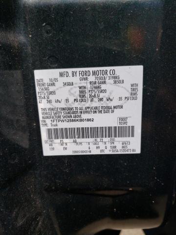 1FTPW12586KB01862 Ford F150 Super 2006. Фото: 9