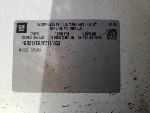 2015 GMC SIERRA C25 1GD21XEG0FZ116853
