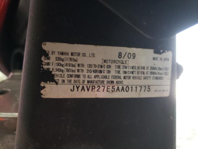 2010 YAMAHA XV1900 CU JYAVP27E5AA011775