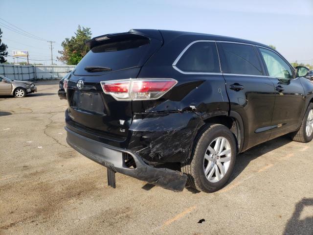 VIN 5TDZARFH9ES005448 2014 Toyota Highlander, LE no.9