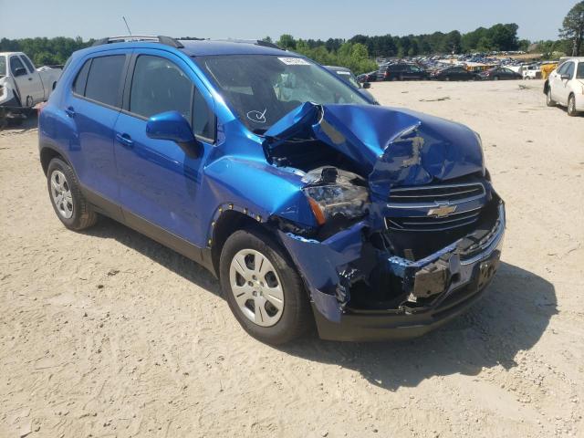 Salvage cars for sale from Copart Fairburn, GA: 2016 Chevrolet Trax LS