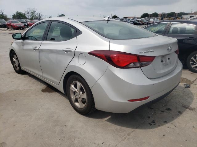 5NPDH4AE6FH568289 Hyundai Elantra Se 2015. Фото: 2