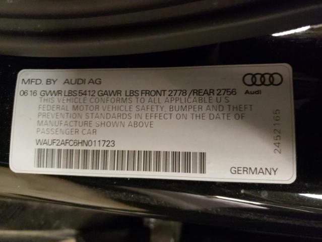 2017 AUDI A6 WAUF2AFC6HN011723