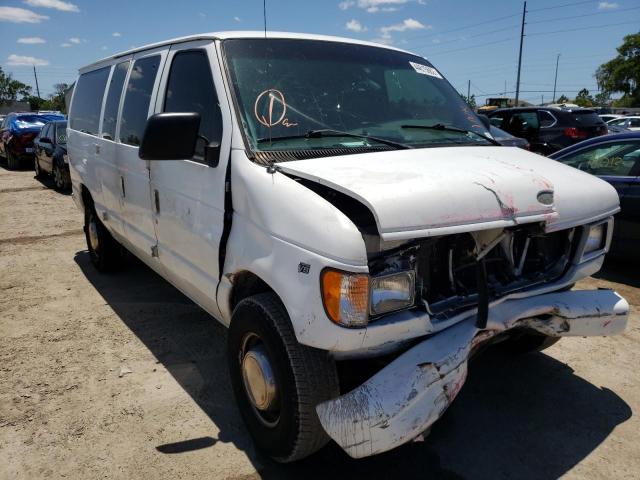 Salvage cars for sale from Copart Riverview, FL: 1998 Ford Econoline
