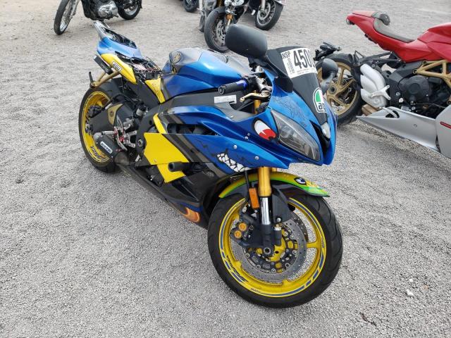Salvage cars for sale from Copart Las Vegas, NV: 2007 Yamaha YZFR6 L