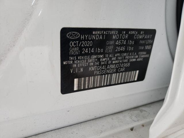2021 GENESIS G70 KMTG64LA8MU074968