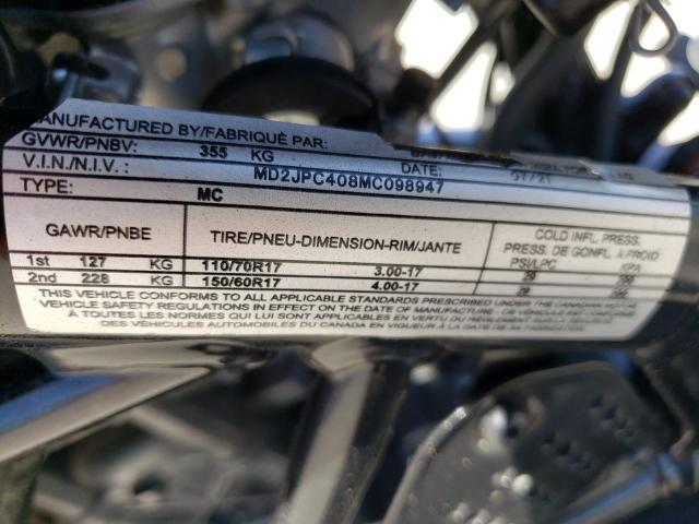 2021 KTM 200 DUKE MD2JPC408MC098947