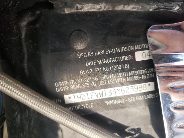 2004 HARLEY-DAVIDSON FLHTI 1HD1FVW134Y623988