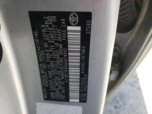 Фото: 4T1BF3EK0AU078092 - 10