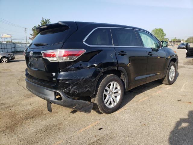 VIN 5TDZARFH9ES005448 2014 Toyota Highlander, LE no.4