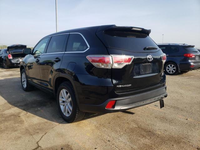 VIN 5TDZARFH9ES005448 2014 Toyota Highlander, LE no.3