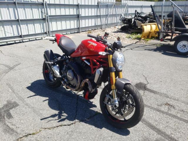 Ducati salvage cars for sale: 2017 Ducati Monster 12