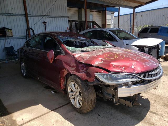 Salvage cars for sale from Copart Pennsburg, PA: 2016 Chrysler 200 Limited