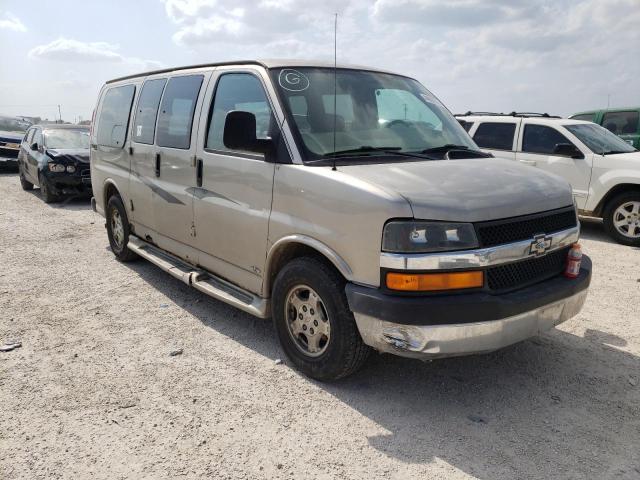 Salvage cars for sale from Copart San Antonio, TX: 2004 Chevrolet Express G1