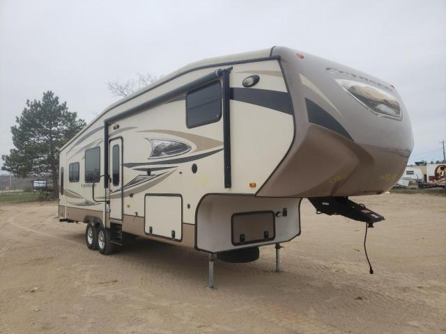 Salvage cars for sale from Copart Kincheloe, MI: 2012 Cruiser Rv Travel Trailer