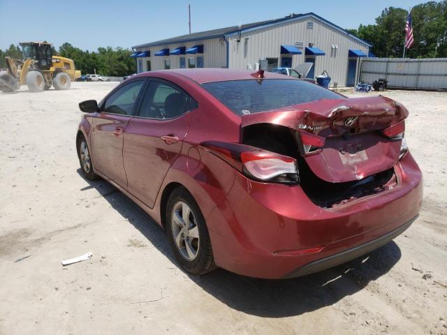 5NPDH4AE3FH551580 Hyundai Elantra Se 2015. Фото: 2