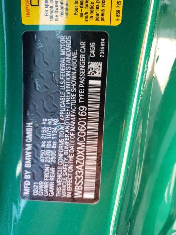 2021 BMW M4 COMPETI WBS33AZ0XMCG60169
