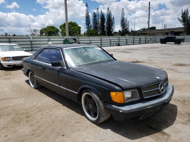 Salvage cars for sale at Miami, FL auction: 1982 Mercedes-Benz 380 SEC