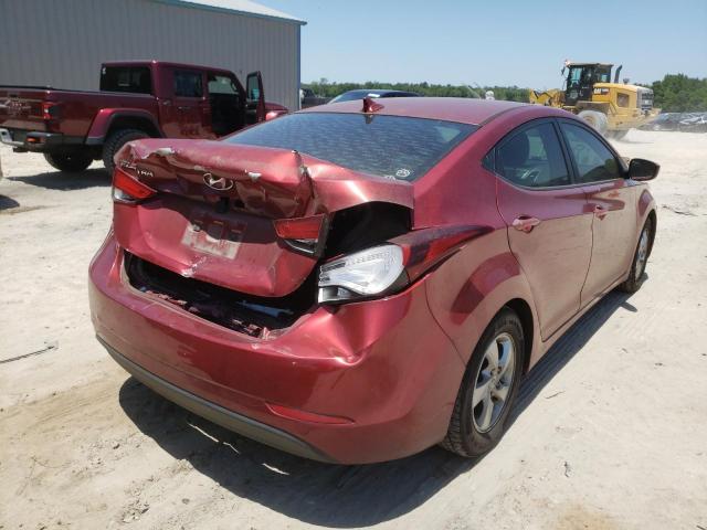 5NPDH4AE3FH551580 Hyundai Elantra Se 2015. Фото: 3