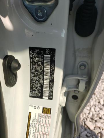 2020 TOYOTA COROALLA JTDEPRAE7LJ108680