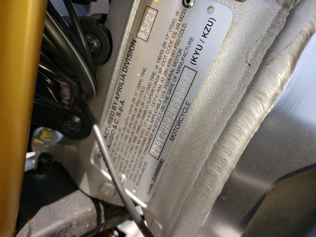2021 APRILIA MOTORCYCLE ZD4KZUA02MS000035