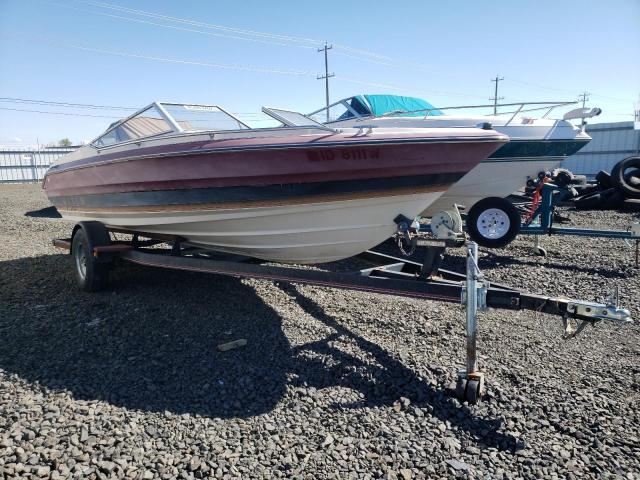 Salvage boats for sale at Airway Heights, WA auction: 1991 Boat W Trailer