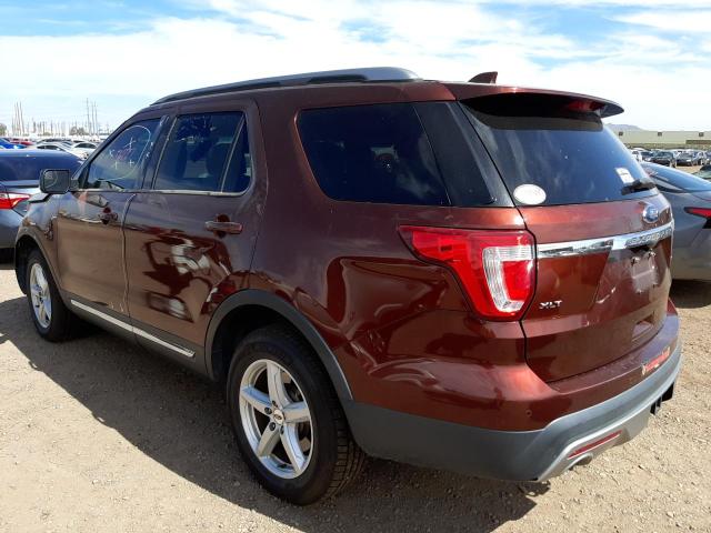 1FM5K8D88GGA95922 Ford Explorer X 2016. Фото: 2