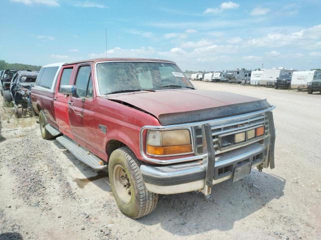 Ford F350 salvage cars for sale: 1996 Ford F350