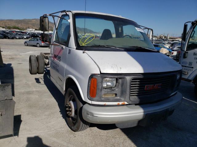 Salvage trucks for sale at Sun Valley, CA auction: 1997 GMC Savana CUT