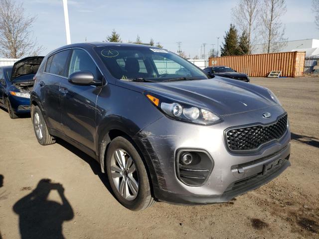 Salvage cars for sale from Copart Ontario Auction, ON: 2017 KIA Sportage L