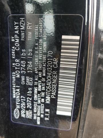 2017 HYUNDAI VELOSTER - KMHTC6AD0HU320170