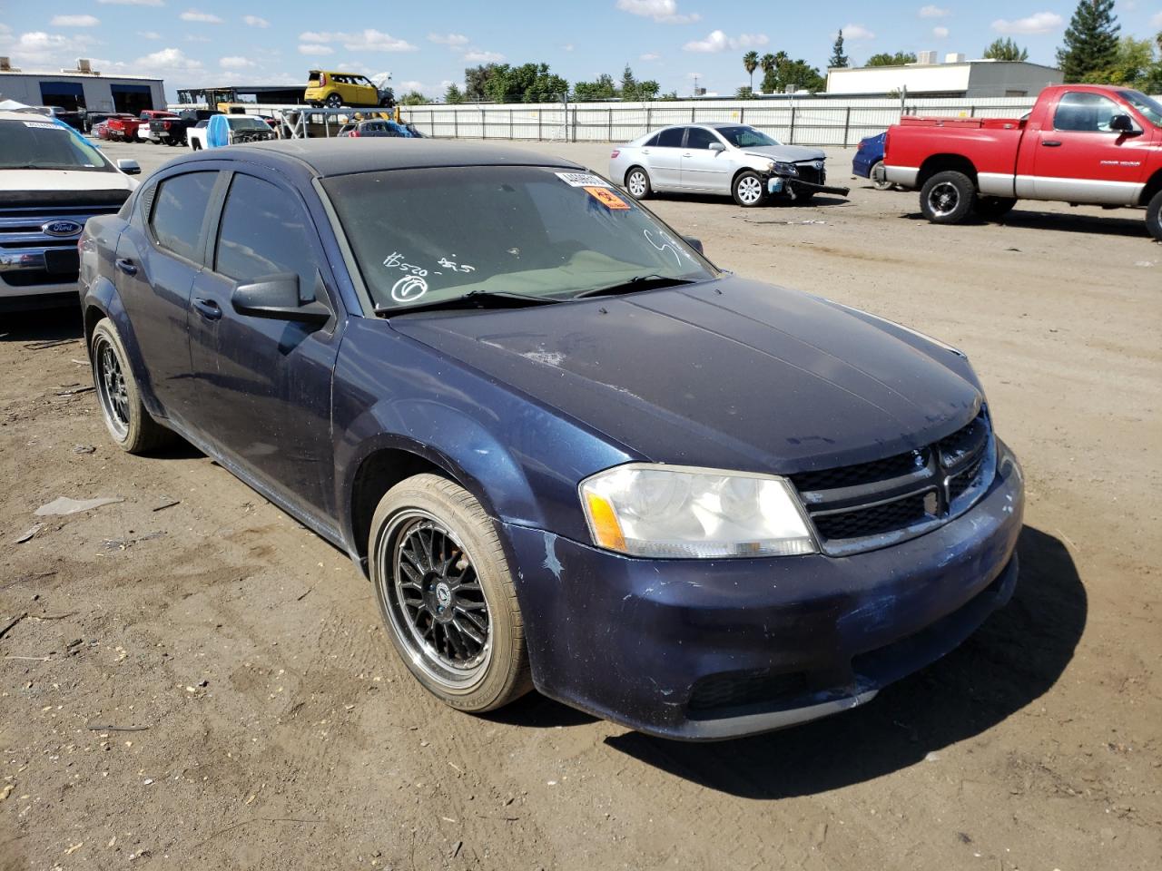 1C3CDZAB2EN184023 2014 Dodge Avenger Se