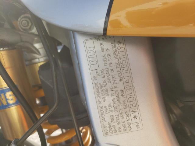 2001 BMW R1100 S WB10432A71ZB51779