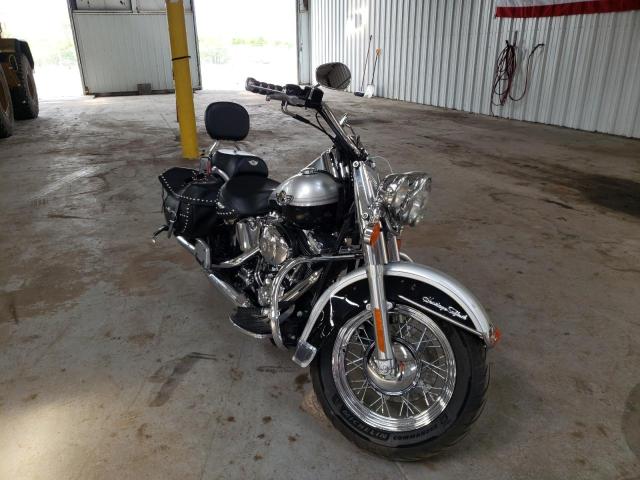 Salvage motorcycles for sale at Dyer, IN auction: 2003 Harley-Davidson Flstci ANN