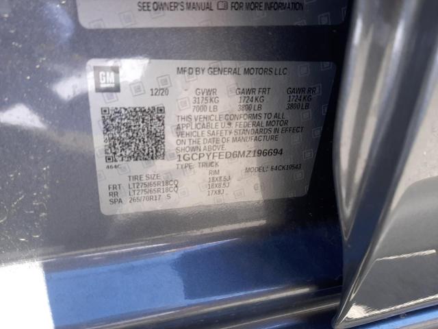 Фото: 1GCPYFED6MZ196694 - 10