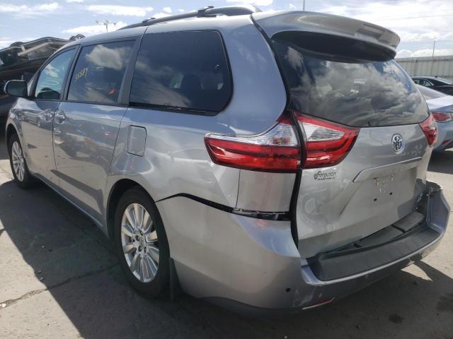 2017 TOYOTA SIENNA XLE 5TDDZ3DC0HS187567