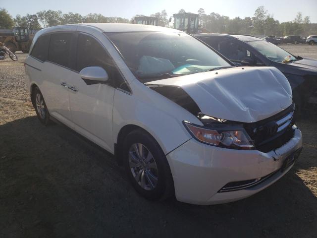 Salvage cars for sale from Copart Spartanburg, SC: 2016 Honda Odyssey SE