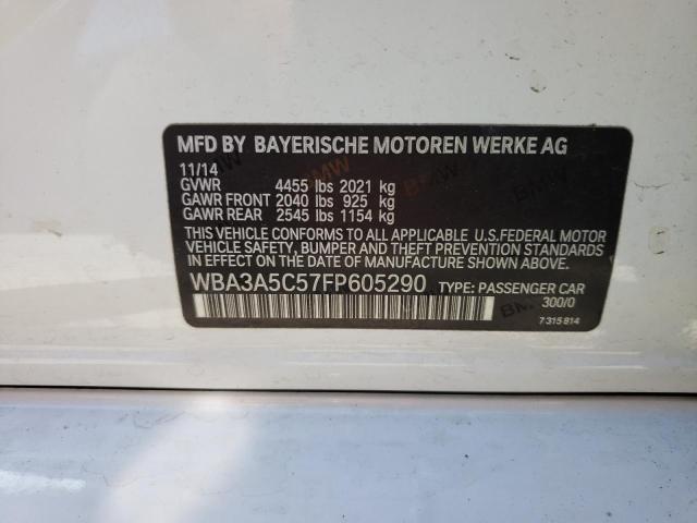 2015 BMW 328 I WBA3A5C57FP605290