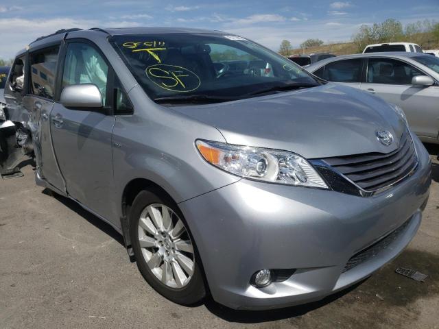 2017 TOYOTA SIENNA XLE 5TDDZ3DC0HS187567