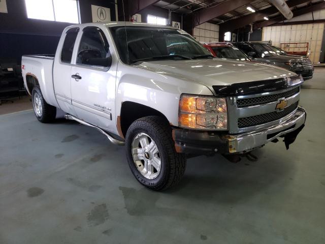 Salvage trucks for sale at East Granby, CT auction: 2012 Chevrolet Silvrdo LT