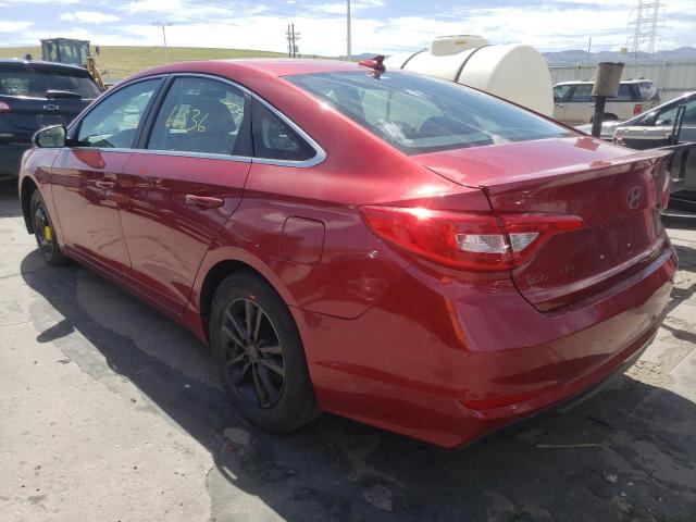 Vin: 5npe24af8gh314194, lot: 45274832, hyundai sonata se 20163