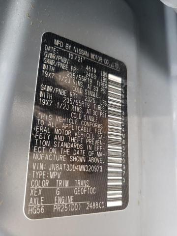 2021 NISSAN ROGUE PLAT JN8AT3DD4MW320973