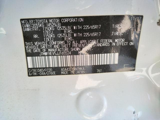 2018 TOYOTA RAV 4 JTMWFREV5JJ165524