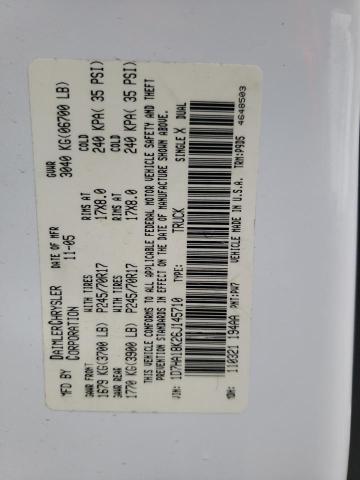 2017 DODGE RAM 1500 S 1D7HA18K26J145710