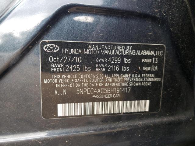 5NPEC4AC5BH191417 Hyundai Sonata Se 2011. Фото: 9