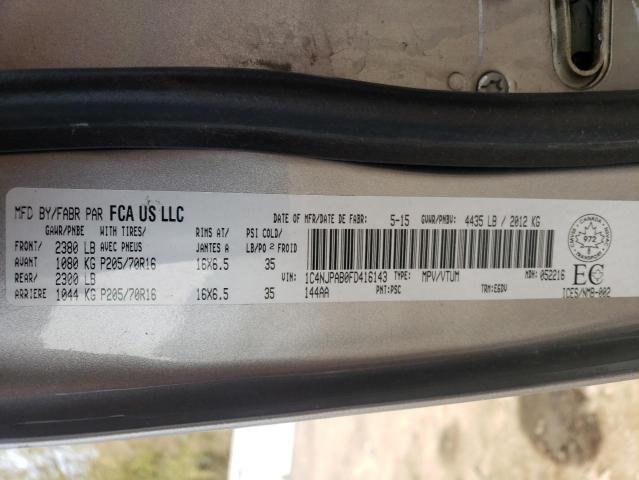 2015 JEEP PATRIOT 1C4NJPAB0FD416143